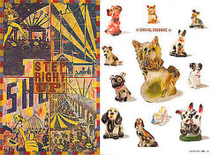 Carnival Chalkware Figures