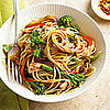 Fast & Easy Dinner: Chicken and Pasta in Peanut Sauce 