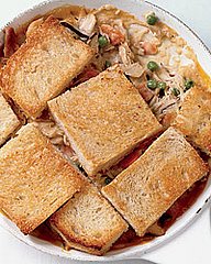 Fast & Easy Dinner: Skillet Chicken-and-Mushroom Potpie
