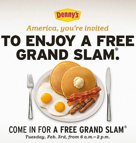 Yummy Links: From Free Denny's to Disliking Top Chef