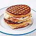 Grilled Ham and Cheese Waffle Sandwiches