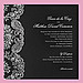 Black and White Invite