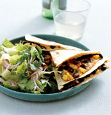 Fast & Easy Dinner: Kitchen-Sink Quesadillas
