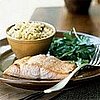 Fast & Easy Dinner: Honey-Ginger Glazed Salmon with Arugula Salad