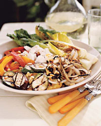 Sunday BBQ: Grilled Vegetable Salad