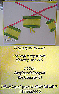 Come Party With Me: Summer Solstice — Invite