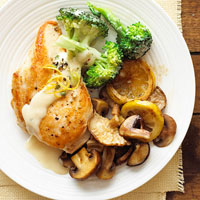 Fast & Easy Dinner: Chicken and Lemon-Broccoli Alfredo