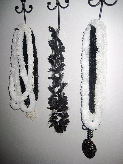 Behind the Scenes: Black and White Luau