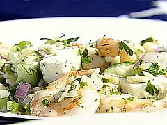 Roasted Shrimp and Orzo
