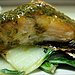 Salmon "Bulgogi" With Bok Choy and Mushrooms 