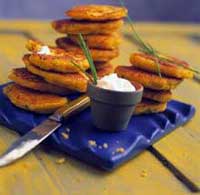 Corn Cakes With Fresh Corn and Chives Corn Cakes With Fresh Corn and Chives
