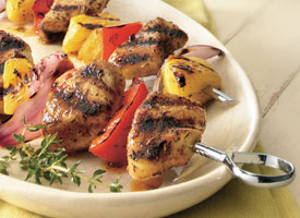 Fast & Easy Dinner: Caribbean Chicken Kabobs