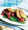 Fast & Easy Dinner: Arugula and Fried Mozzarella Salad