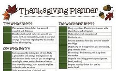 Free Thanksgiving Planner and Organizer Download