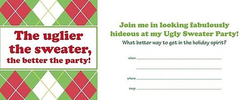 Download Our Free Ugly Sweater Invite!