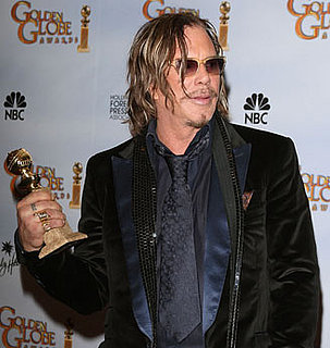 Mickey Rourke Credits Pups in Golden Globe Speech!