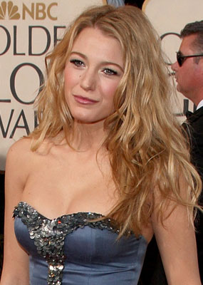 Blake Lively's Makeup at the Golden Globes