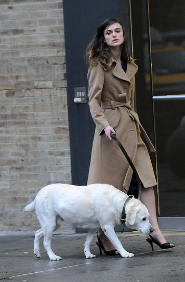 In the Spotlight: Keira Knightley Films "Last Night" in NYC In the Spotlight: Keira Knightley Films "Last Night" in NYC