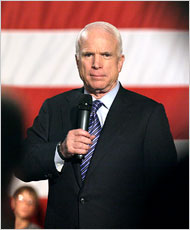 McCain Sets Goal of 45 New Nuclear Reactors by 2030
