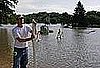Bush Says Funds Available for Midwest Floods