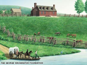 Archaeologists Find Remains of Washington's Boyhood Home