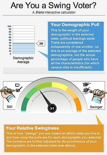 Add It Up and See — Are You a Swing Voter?
