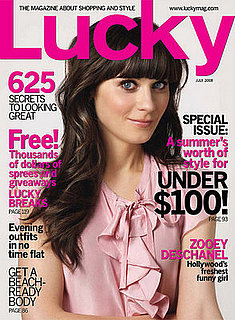 Zooey Deschanel Lucky Magazine Contest
