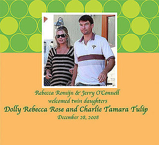 Rebecca Romijn Gives Birth to Twin Daughters!