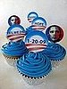 Lil Links: Obama Toppers For Your Tot's Inaugural Cupcakes