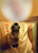Dad Forces Six-Year-Old to Pose With Pistol For Pictures Dad Forces Six-Year-Old to Pose With Pistol For Pictures