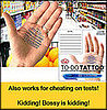 Lil Links: Forgetful Mom? Get the To-Do Tattoo