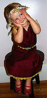 ECOWEEN: Old Bridesmaid's Dress Fit For a Lil Princess