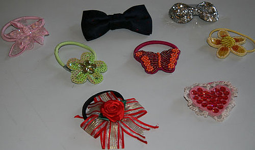 Ponytail Holders and Bow Ties Ponytail Holders and Bow Ties