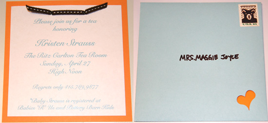 Tea Party Invitations