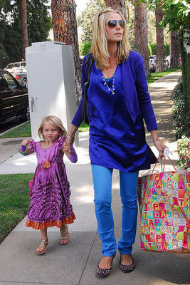 Heidi Klum and Leni Celebrate Four Years Heidi Klum and Leni Celebrate Four Years
