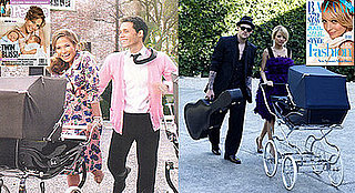 Nicole Richie and Jennifer Lopez's Magazine Spreads with the Same Silver Cross Pram