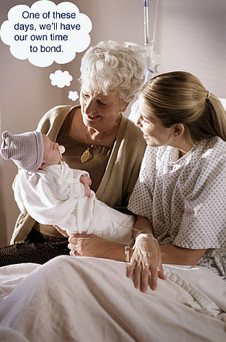 Grandma Nurses Grandson