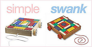 Wooden Block Wagon