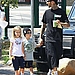 Travis Barker and His Entourage Hit Starbucks