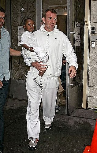 Guy and David Dressed in White Guy and David Dressed in White