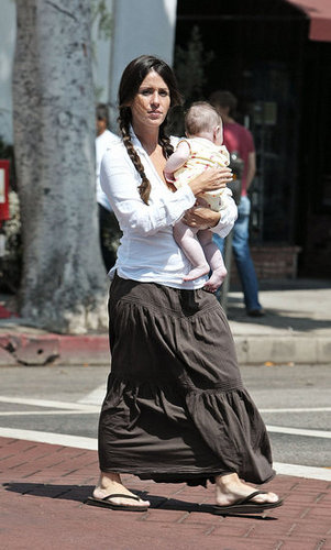 Soleil Moon Frye and Jagger Cuddle in the Sun Soleil Moon Frye and Jagger Cuddle in the Sun