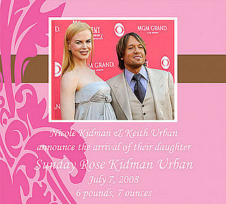 Nicole Kidman Has a Baby Girl!