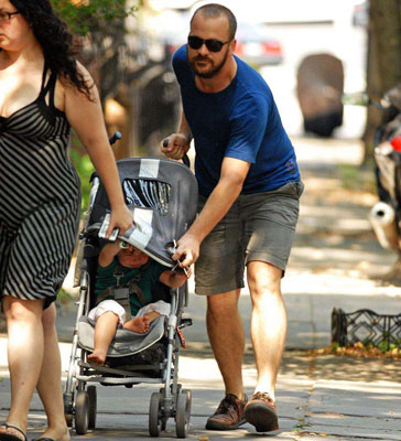 The Sarsgaard Duo Strolls in Brooklyn The Sarsgaard Duo Strolls in Brooklyn
