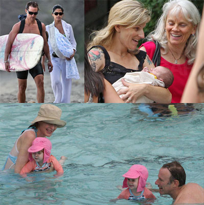 Celebrities and Their Babies Over the Weekend 2008-07-28 14:30:53 Celebrities and Their Babies Over the Weekend 2008-07-28 14:30:53