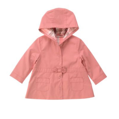 Hooded Raincoat $52 Hooded Raincoat $52