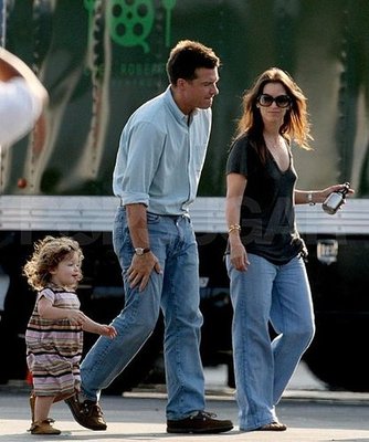 Jason Bateman Reaches Down For Francesca Jason Bateman Reaches Down For Francesca