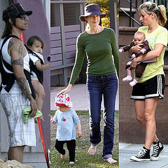 Celebrities and Their Babies Over the Weekend 2008-09-22 18:29:31