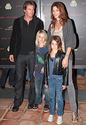 The Crawford-Gerber Crew Poses For the Paps The Crawford-Gerber Crew Poses For the Paps