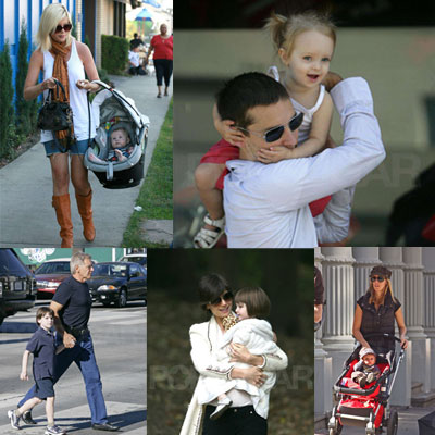 Celebrities and Their Babies Over the Weekend 2008-10-27 15:00:16
