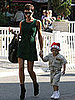 Cruz Beckham in Zoo Keeper Gear